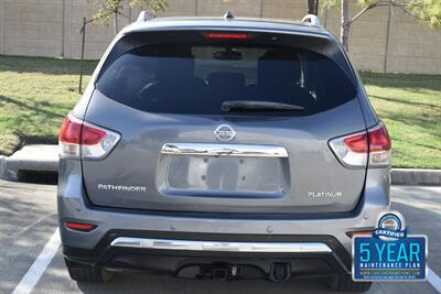 2015 Nissan Pathfinder PLATINUM EDI LTHR NAV BK/CAM ROOF HTD SEAT 3rd ROW   - Photo 21 - Stafford, TX 77477