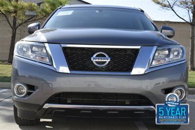 2015 Nissan Pathfinder PLATINUM EDI LTHR NAV BK/CAM ROOF HTD SEAT 3rd ROW   - Photo 3 - Stafford, TX 77477