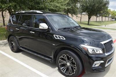 2016 INFINITI QX80 PREMIUM AWD NAV BK/CAM ROOF HWY MILES NEW TRADE IN   - Photo 3 - Stafford, TX 77477