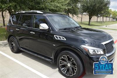 2016 INFINITI QX80 PREMIUM AWD NAV BK/CAM ROOF HWY MILES NEW TRADE IN   - Photo 3 - Stafford, TX 77477