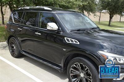 2016 INFINITI QX80 PREMIUM AWD NAV BK/CAM ROOF HWY MILES NEW TRADE IN   - Photo 4 - Stafford, TX 77477