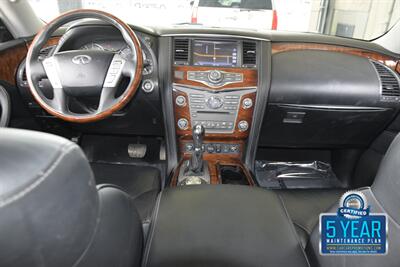 2016 INFINITI QX80 PREMIUM AWD NAV BK/CAM ROOF HWY MILES NEW TRADE IN   - Photo 22 - Stafford, TX 77477