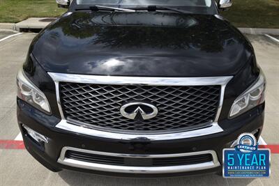 2016 INFINITI QX80 PREMIUM AWD NAV BK/CAM ROOF HWY MILES NEW TRADE IN   - Photo 8 - Stafford, TX 77477