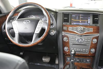 2016 INFINITI QX80 PREMIUM AWD NAV BK/CAM ROOF HWY MILES NEW TRADE IN   - Photo 20 - Stafford, TX 77477