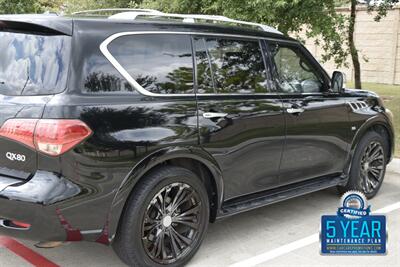 2016 INFINITI QX80 PREMIUM AWD NAV BK/CAM ROOF HWY MILES NEW TRADE IN   - Photo 12 - Stafford, TX 77477
