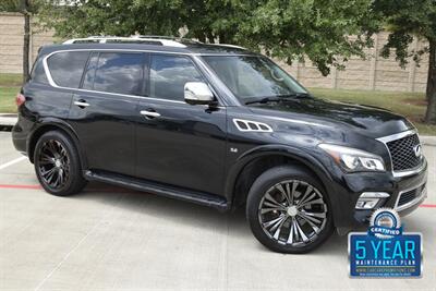 2016 INFINITI QX80 PREMIUM AWD NAV BK/CAM ROOF HWY MILES NEW TRADE IN   - Photo 15 - Stafford, TX 77477