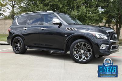 2016 INFINITI QX80 PREMIUM AWD NAV BK/CAM ROOF HWY MILES NEW TRADE IN   - Photo 1 - Stafford, TX 77477