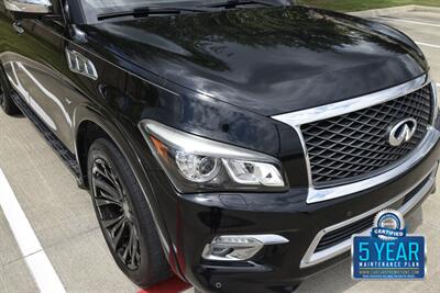 2016 INFINITI QX80 PREMIUM AWD NAV BK/CAM ROOF HWY MILES NEW TRADE IN   - Photo 7 - Stafford, TX 77477