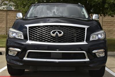 2016 INFINITI QX80 PREMIUM AWD NAV BK/CAM ROOF HWY MILES NEW TRADE IN   - Photo 2 - Stafford, TX 77477
