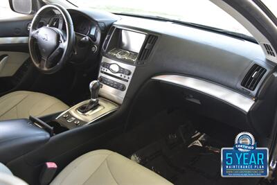 2013 INFINITI G37 IPL CONVERTIBLE LOADED NAV BK/CAM HTD STS CLEAN   - Photo 25 - Stafford, TX 77477
