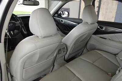 2017 INFINITI Q50 3.0T PREMIUM NAV BK/CAM ROOF HTD STS NEW TRADE   - Photo 34 - Stafford, TX 77477
