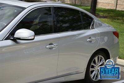 2017 INFINITI Q50 3.0T PREMIUM NAV BK/CAM ROOF HTD STS NEW TRADE   - Photo 9 - Stafford, TX 77477