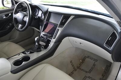 2017 INFINITI Q50 3.0T PREMIUM NAV BK/CAM ROOF HTD STS NEW TRADE   - Photo 29 - Stafford, TX 77477