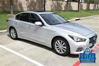 2017 INFINITI Q50 3.0T PREMIUM NAV BK/CAM ROOF HTD STS NEW TRADE   - Photo 4 - Stafford, TX 77477