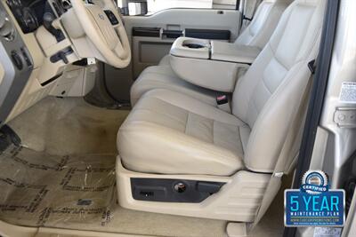 2008 Ford F-350 SUPER DUTY LARIAT DIESEL 4X4 L/BED TX TRUCK NICE   - Photo 27 - Stafford, TX 77477