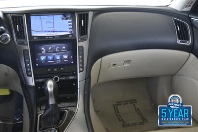 2016 INFINITI Q50 3.0T PREMIUM NAV BK/CAM HTD STS LOADED NICE   - Photo 25 - Stafford, TX 77477