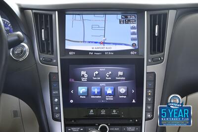 2016 INFINITI Q50 3.0T PREMIUM NAV BK/CAM HTD STS LOADED NICE   - Photo 27 - Stafford, TX 77477
