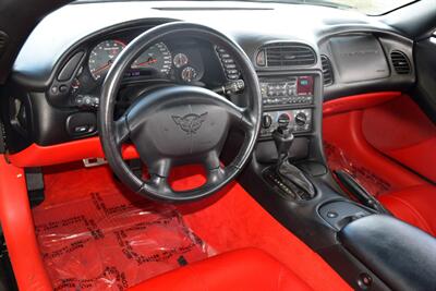 2000 Chevrolet Corvette TARGA TOP 19K ORIG MILES BLK/RED BEST COLOR COMBO   - Photo 27 - Stafford, TX 77477