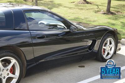 2000 Chevrolet Corvette TARGA TOP 19K ORIG MILES BLK/RED BEST COLOR COMBO   - Photo 21 - Stafford, TX 77477