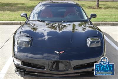 2000 Chevrolet Corvette TARGA TOP 19K ORIG MILES BLK/RED BEST COLOR COMBO   - Photo 2 - Stafford, TX 77477