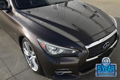 2015 INFINITI Q50 Premium NAV ROOF BK/CAM HWY MILES FRESH TRADE   - Photo 11 - Stafford, TX 77477