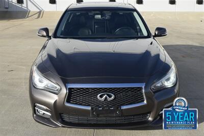 2015 INFINITI Q50 Premium NAV ROOF BK/CAM HWY MILES FRESH TRADE   - Photo 2 - Stafford, TX 77477