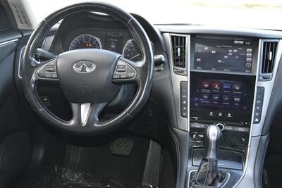 2015 INFINITI Q50 Premium NAV ROOF BK/CAM HWY MILES FRESH TRADE   - Photo 25 - Stafford, TX 77477