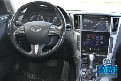 2015 INFINITI Q50 Premium NAV ROOF BK/CAM HWY MILES FRESH TRADE   - Photo 25 - Stafford, TX 77477