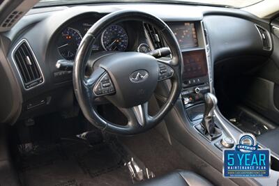 2015 INFINITI Q50 Premium NAV ROOF BK/CAM HWY MILES FRESH TRADE   - Photo 30 - Stafford, TX 77477