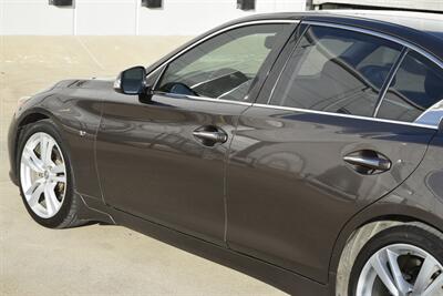 2015 INFINITI Q50 Premium NAV ROOF BK/CAM HWY MILES FRESH TRADE   - Photo 18 - Stafford, TX 77477