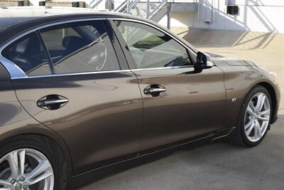 2015 INFINITI Q50 Premium NAV ROOF BK/CAM HWY MILES FRESH TRADE   - Photo 19 - Stafford, TX 77477