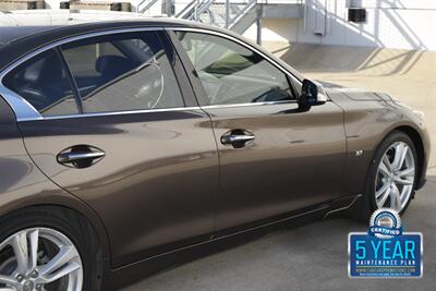 2015 INFINITI Q50 Premium NAV ROOF BK/CAM HWY MILES FRESH TRADE   - Photo 19 - Stafford, TX 77477