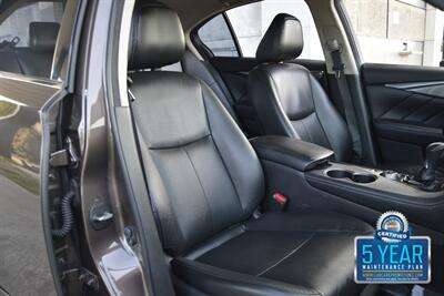 2015 INFINITI Q50 Premium NAV ROOF BK/CAM HWY MILES FRESH TRADE   - Photo 35 - Stafford, TX 77477