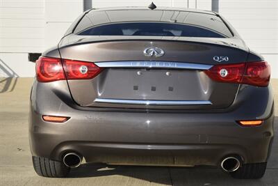 2015 INFINITI Q50 Premium NAV ROOF BK/CAM HWY MILES FRESH TRADE   - Photo 21 - Stafford, TX 77477