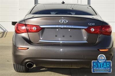 2015 INFINITI Q50 Premium NAV ROOF BK/CAM HWY MILES FRESH TRADE   - Photo 21 - Stafford, TX 77477