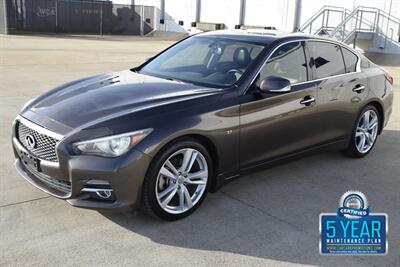 2015 INFINITI Q50 Premium NAV ROOF BK/CAM HWY MILES FRESH TRADE   - Photo 5 - Stafford, TX 77477