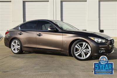 2015 INFINITI Q50 Premium NAV ROOF BK/CAM HWY MILES FRESH TRADE   - Photo 1 - Stafford, TX 77477