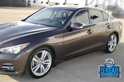 2015 INFINITI Q50 Premium NAV ROOF BK/CAM HWY MILES FRESH TRADE   - Photo 7 - Stafford, TX 77477