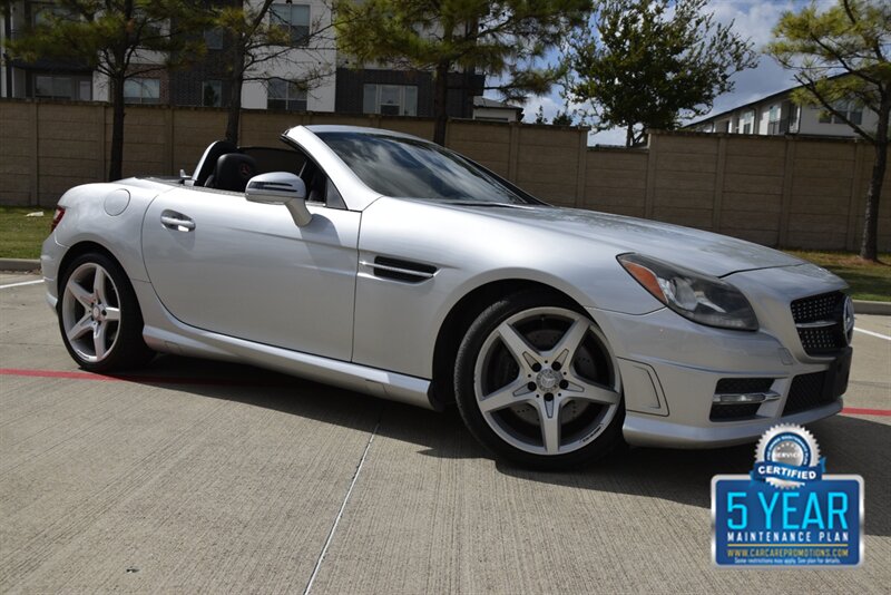 2014 Mercedes-Benz SLK 350 CONVERTIBLE PANO ROOF RED/BLK INT NICE  