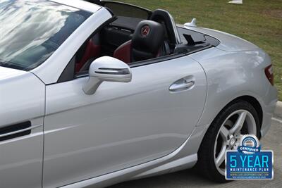 2014 Mercedes-Benz SLK 350 CONVERTIBLE PANO ROOF RED/BLK INT NICE   - Photo 9 - Stafford, TX 77477