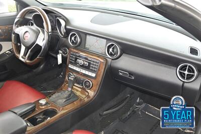 2014 Mercedes-Benz SLK 350 CONVERTIBLE PANO ROOF RED/BLK INT NICE   - Photo 25 - Stafford, TX 77477