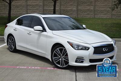 2014 INFINITI Q50 NAV REAR CAM ROOF HTD SEATS NEW TESLA TRADE IN   - Photo 2 - Stafford, TX 77477