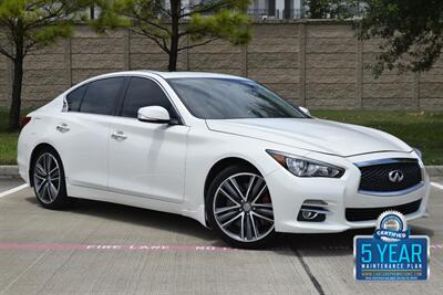 2014 INFINITI Q50 NAV REAR CAM ROOF HTD SEATS NEW TESLA TRADE IN   - Photo 1 - Stafford, TX 77477