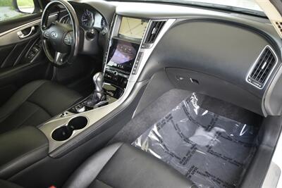 2014 INFINITI Q50 NAV REAR CAM ROOF HTD SEATS NEW TESLA TRADE IN   - Photo 34 - Stafford, TX 77477