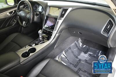 2014 INFINITI Q50 NAV REAR CAM ROOF HTD SEATS NEW TESLA TRADE IN   - Photo 34 - Stafford, TX 77477