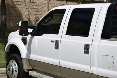 2008 Ford F-450 K/RANCH CREW DIESEL 4X4 DUALLY TX TRK FRESH TRADE   - Photo 16 - Stafford, TX 77477