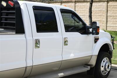 2008 Ford F-450 K/RANCH CREW DIESEL 4X4 DUALLY TX TRK FRESH TRADE   - Photo 17 - Stafford, TX 77477