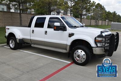 2008 Ford F-450 K/RANCH CREW DIESEL 4X4 DUALLY TX TRK FRESH TRADE   - Photo 4 - Stafford, TX 77477