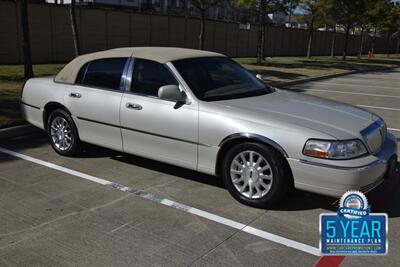 2006 Lincoln Town Car SIGNATURE CARRIAGE TOP 50K LOW MILES FRESH TRADE   - Photo 4 - Stafford, TX 77477