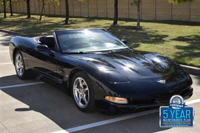 2003 Chevrolet Corvette CONVERTIBLE 6SPD TRIPLE BLK HUD 38K MILES CLEAN   - Photo 12 - Stafford, TX 77477